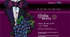 Desktop Screenshot of eveningontheriviera.com