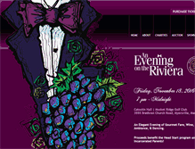 Tablet Screenshot of eveningontheriviera.com